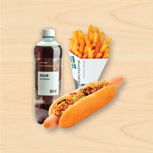 menú hot dog