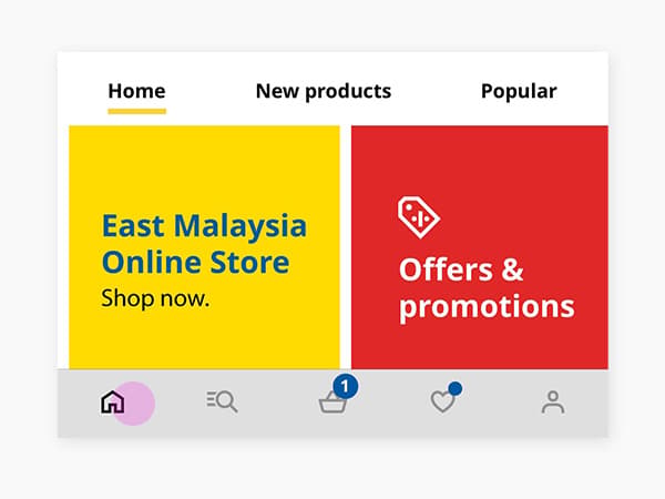 Menu navigation