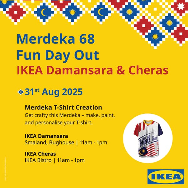 Merdeka fun day out at IKEA Cheras