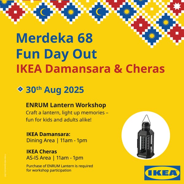 Merdeka fun day out at IKEA Cheras