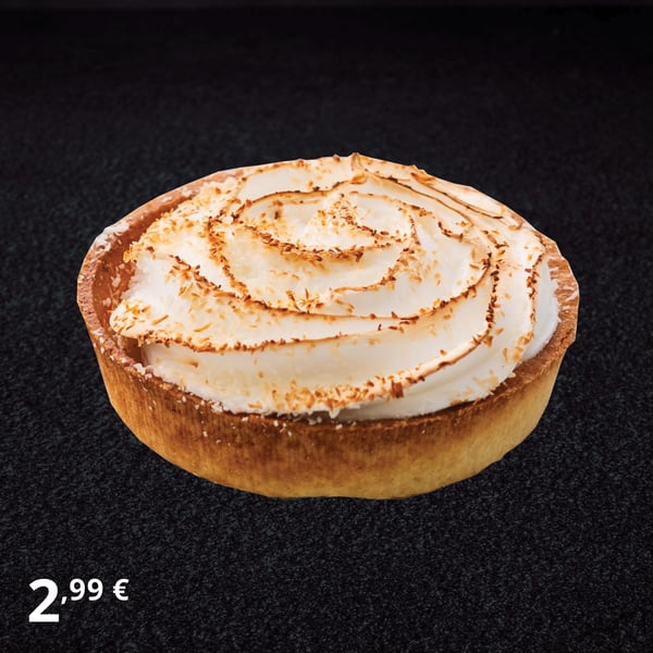 Мерегновый тарт с кокосом и маракуей