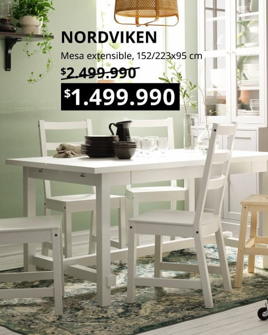 Mesa extensible NORDVIKEN.