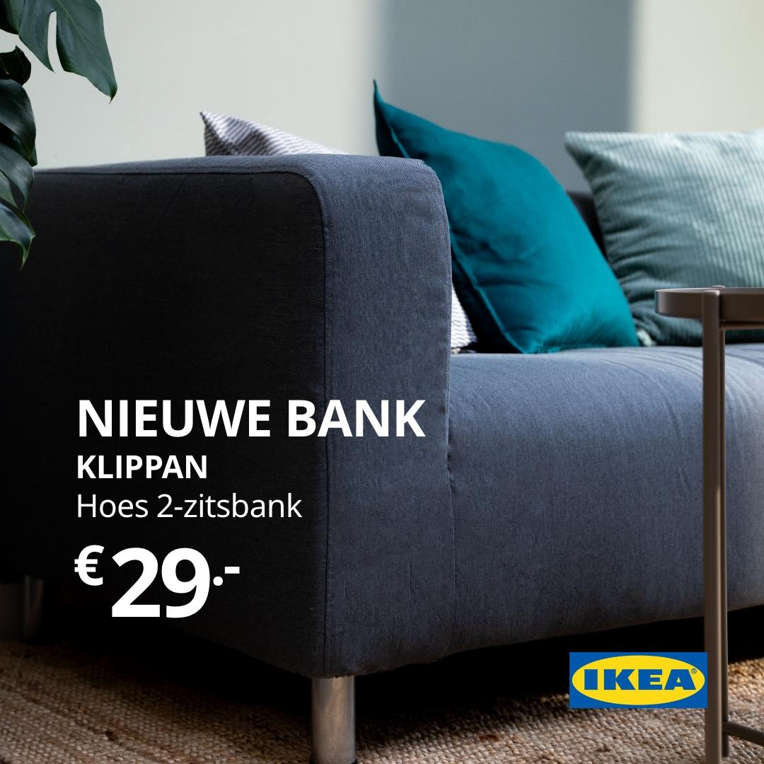 Met een KLIPPAN hoes voor je bank is je bank als nieuw.