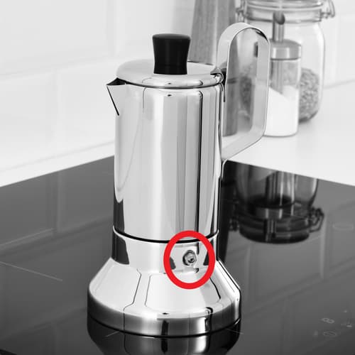 METALLISK espresso maker for hob 0.4l IKEA