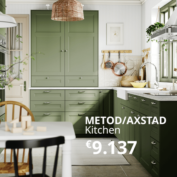 METOD/AXSTAD kitchen 