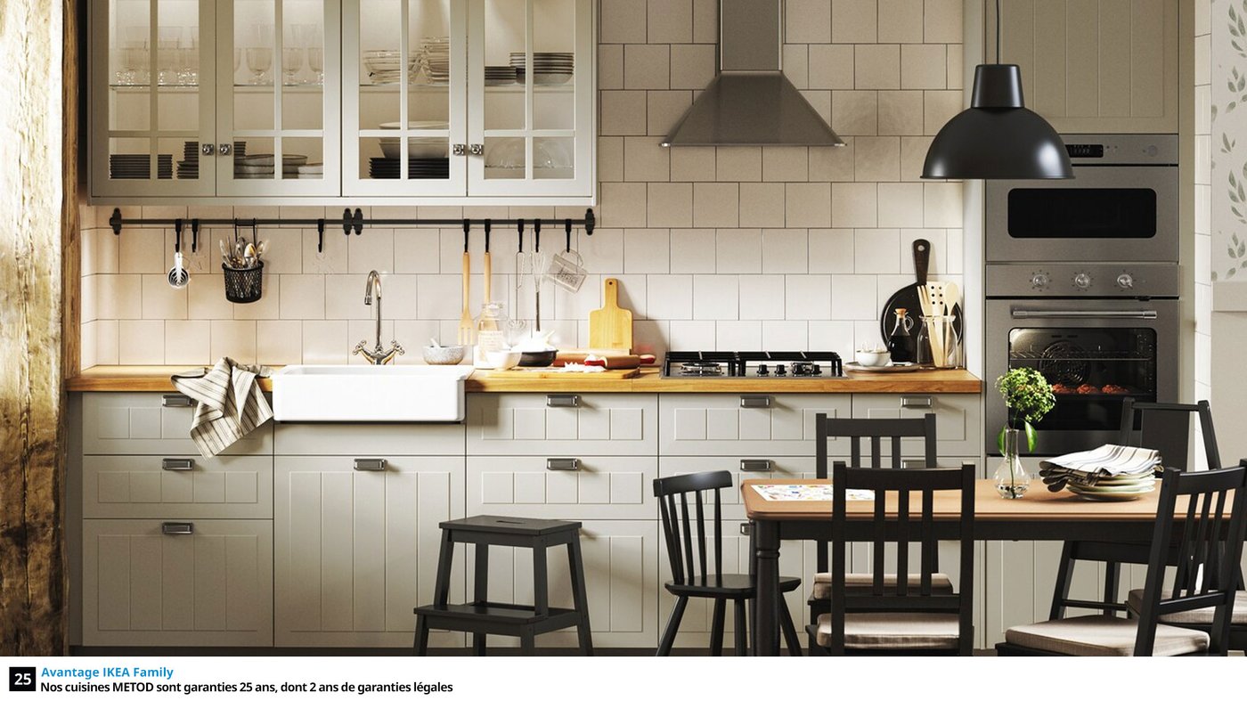 Cuisines METOD finition STENSUND beige IKEA IKEA