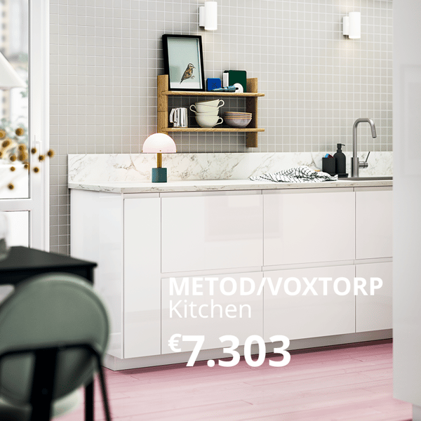 METOD/VOXTORP kitchen