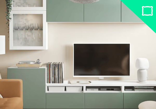 Meuble TV IKEA.