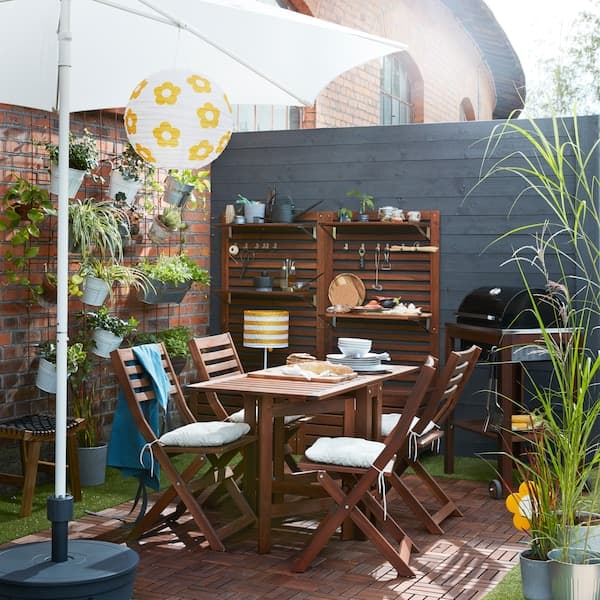 Meubles de jardin IKEA en bois durable - Série ÄPPLARÖ