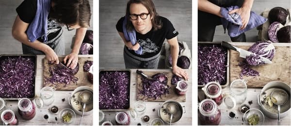 Mężczyzna w kuchni