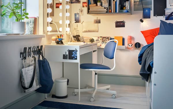 MICKE Bureau, blanc