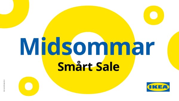 Midsommar Smårt Sale bei IKEA.