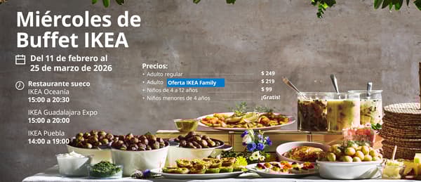 Miércoles de Buffet IKEA