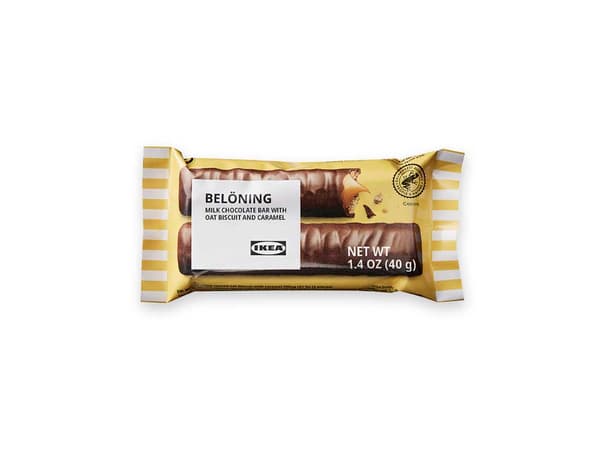 Milk Chocolate Bar, Oat & Caramel, 40g