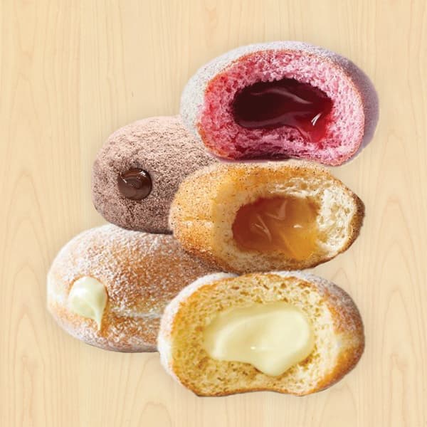 Mini donuts (6pcs)