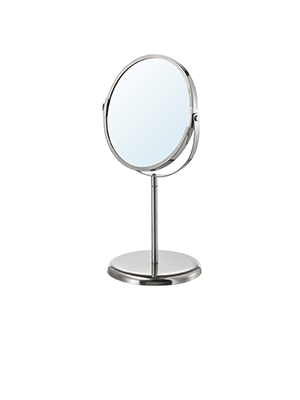 miroir argenté