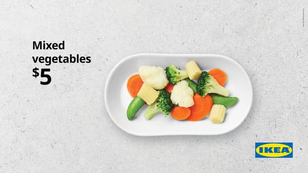Mixed vegetables