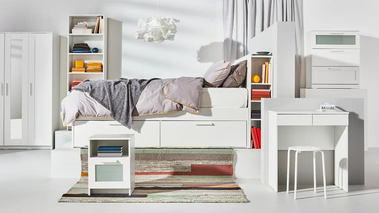 أثاث وأفكار غرفة النوم لأي طراز وميزانية IKEA أثاث وأفكار غرفة النوم لأي طراز وميزانية IKEA