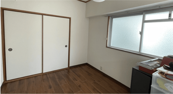 メークオーバー前のKanakoさんの部屋
