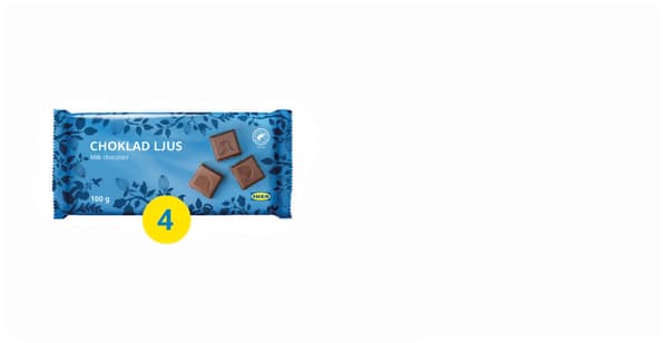 Mléčná čokoláda, Rainforest Alliance Certified