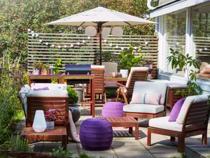 Jardin, terrasse et balcon