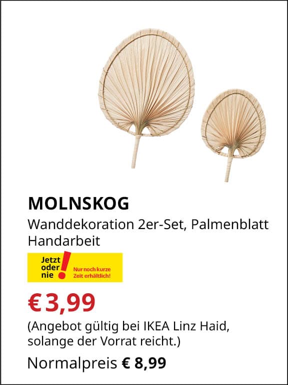 MOLNSKOG, Wanddekoration. €3,99 statt €8,99