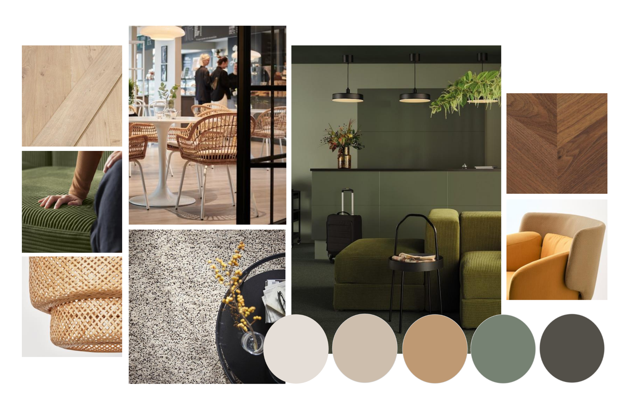 Mood board created by IKEA as part of the interior design advice.