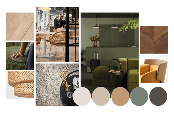 Moodboard gemaakt door IKEA als onderdeel van het interieuradvies.