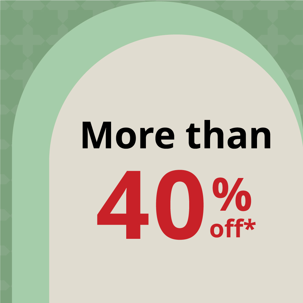 More than 40% off in Ramadan offer