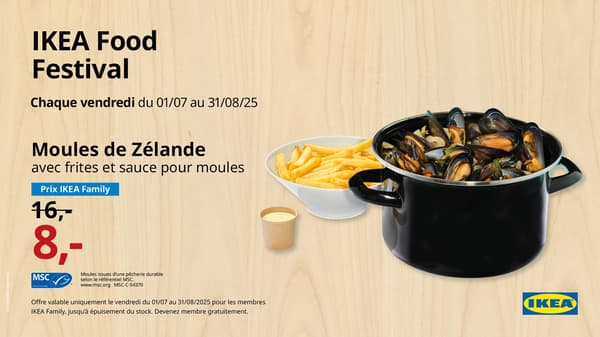 Moules de Zélande
