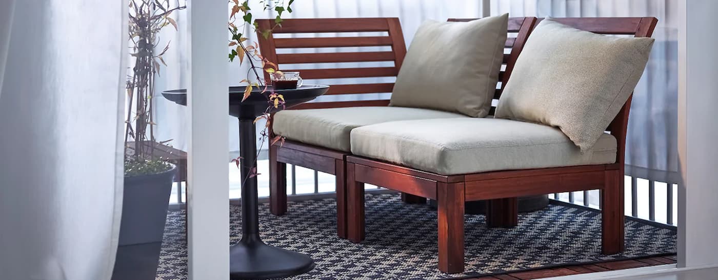 Outdoor benches IKEA