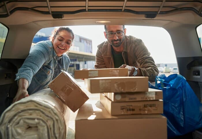 Moving, verhuizen, plattedozen.