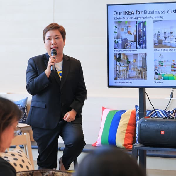 Ms. Pornpak Chintakovit, IKEA for Business Manager, IKEA Thailand