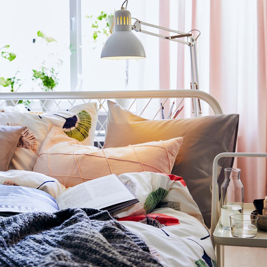 أفكار ديكور من منزل صغير غرفة واحدة IKEA أفكار ديكور من منزل صغير غرفة واحدة IKEA