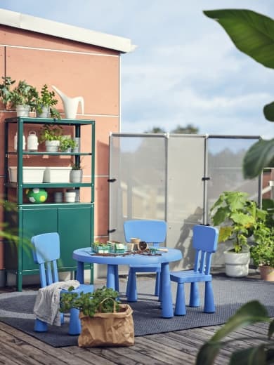 Muebles infantiles de exterior 