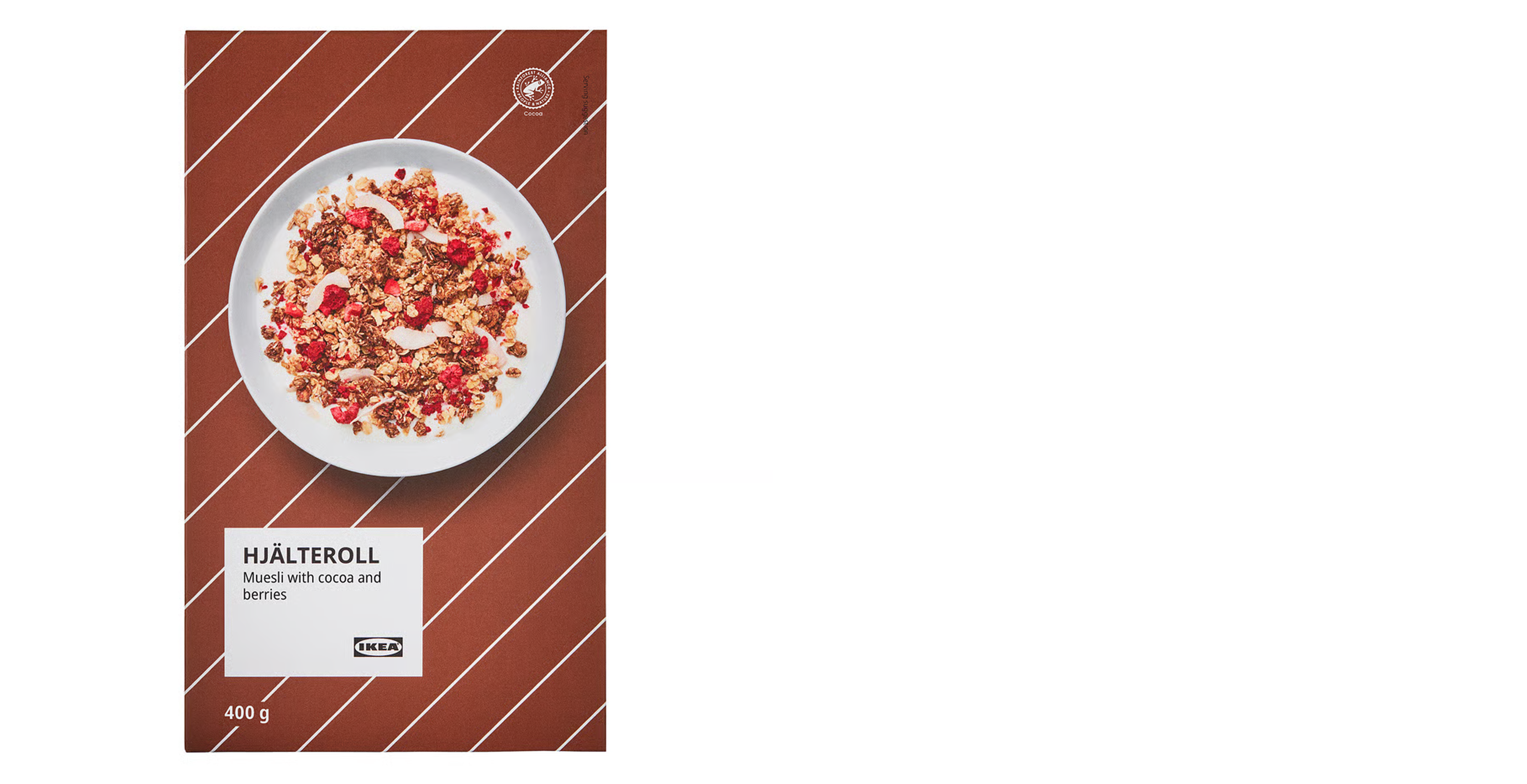 Müsli, s kakaem a sušené ovoce