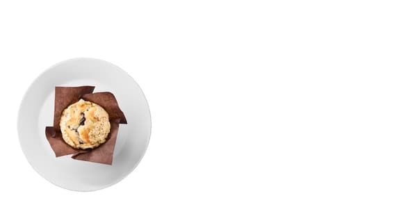 Muffin  borůvkový