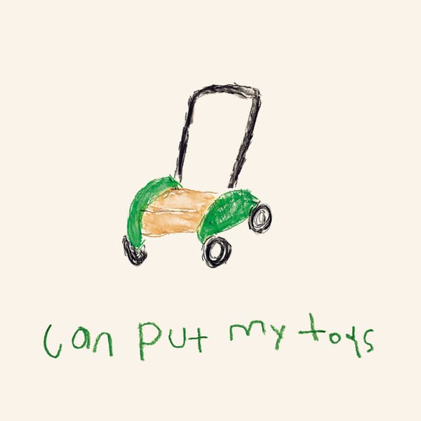 MULA Toddle truck, green/birch