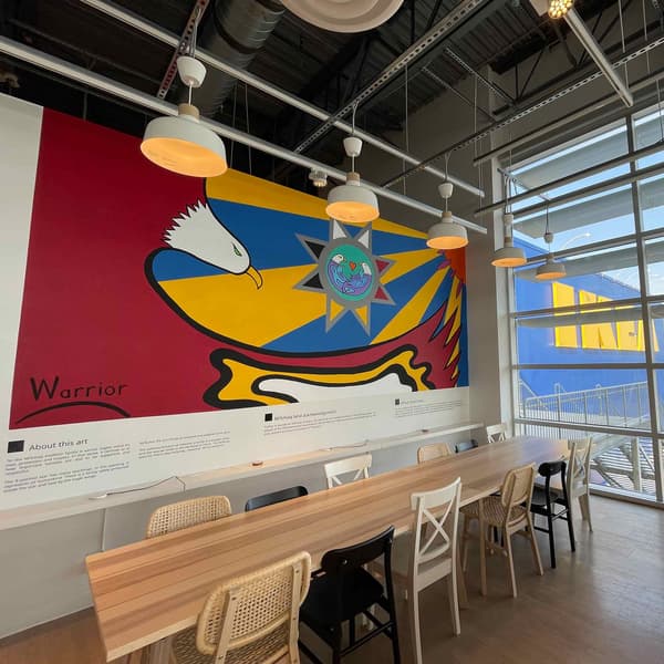 Mural in the IKEA Halifax store.