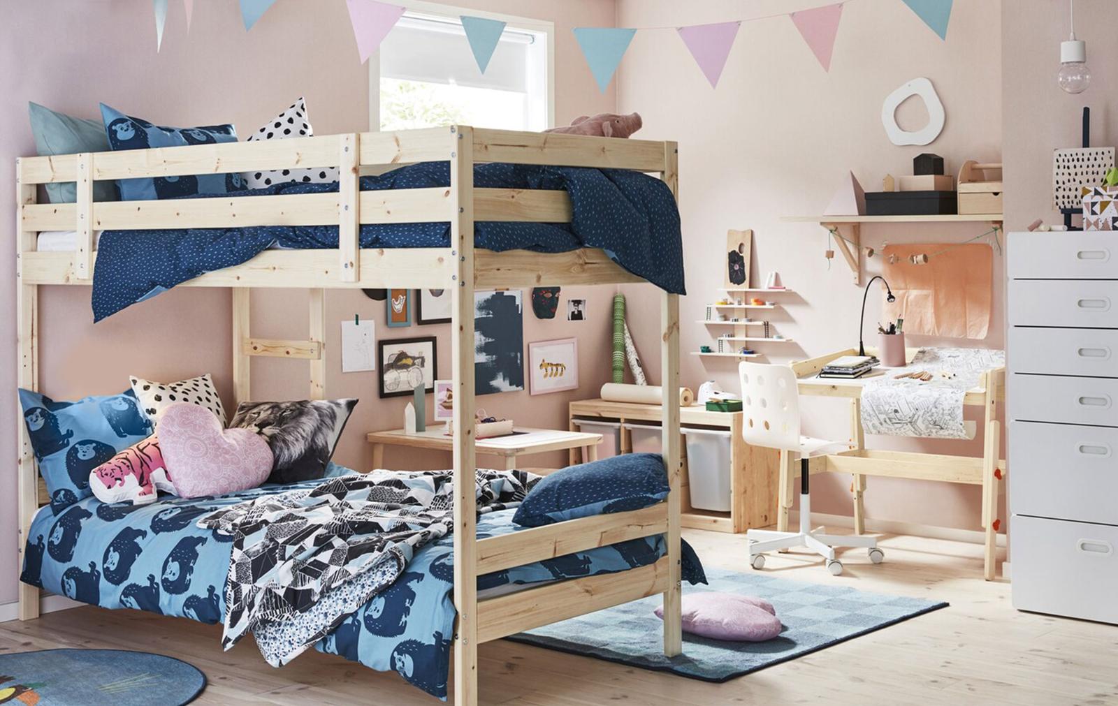 Big bunk bed for one child IKEA