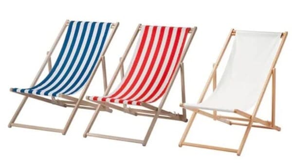 MYSINGSÖ beach chair.