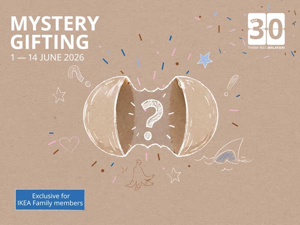 Mystery gifting (Meatball Keychain) from 1 - 14 June 2026