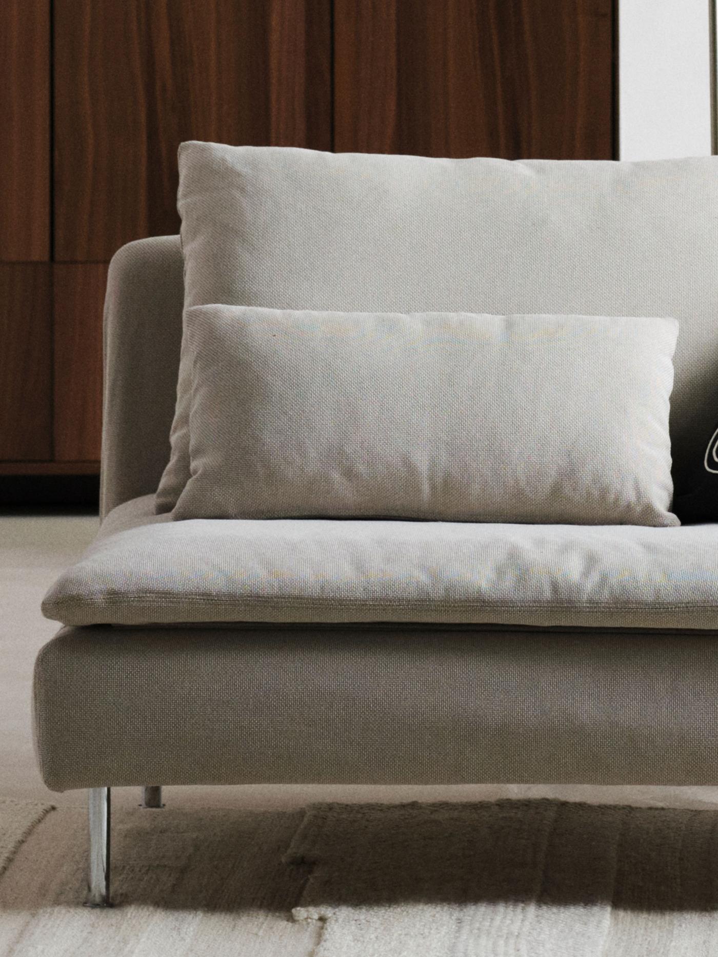 Närbild på ena sidan av en SÖDERHAMN soffa som länkar till SÖDERHAMN seriesida. 