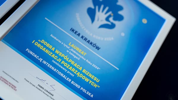 Nagroda Dobroczyńcy Roku dla IKEA Kraków