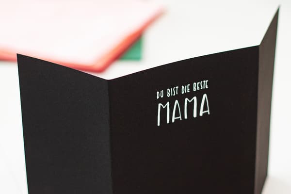Nahaufnahme der Karte. 