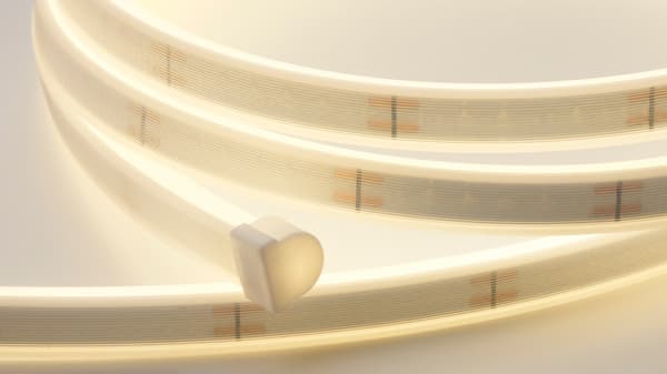 Nahaufnahme einer MYRVARV Flexible Lichtleiste