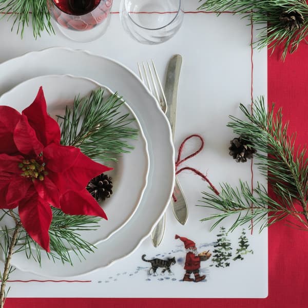 Natural decorations for the Christmas table