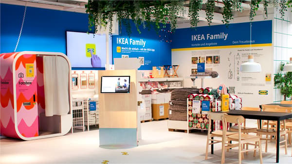 Neue IKEA Family Ecke im Schwedischen Restaurant Vösendorf