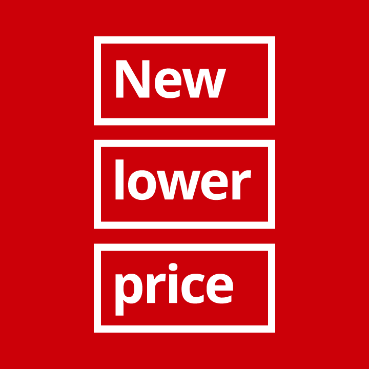 New lower price