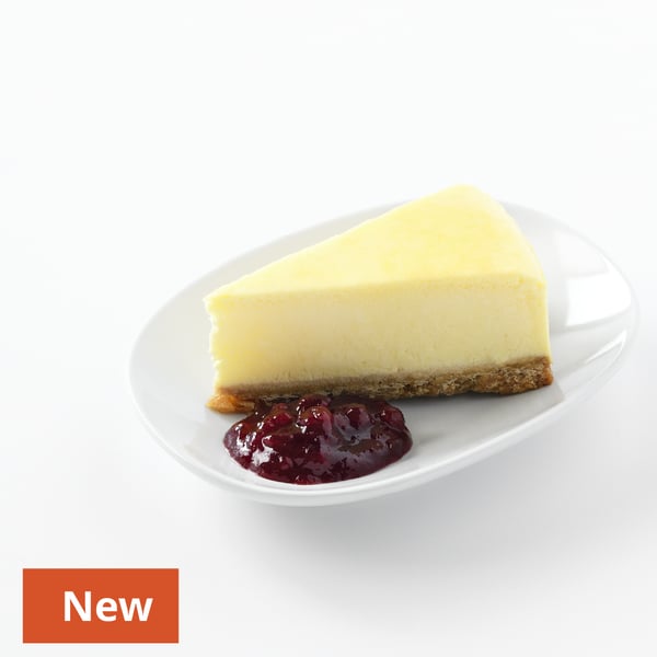 New York Cheesecake with Lingonberry jam​
xx THB